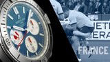  Shop Authentic Breitling Chronomat B01 42 Six Nations France Blue Dial Silver Steel Strap Watch for Men - AB0134A81C1A1 - Luxxuri