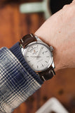  Shop Authentic Breitling Transocean Day & Date 43mm Brown Leather Strap Mens Watch - A4531012|G751|437X|A20B A.1 - Luxxuri