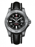  Shop Authentic Breitling Avenger II Seawolf Stainless Steel 45mm Volcano Black Leather Strap Mens Watch - A1733110/BC31/436X - Luxxuri