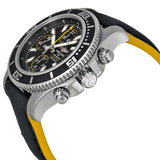  Shop Authentic Breitling Superocean Chronograph II Black Dial 44mm Automatic Mens Watch - A1334102/BA82 - Luxxuri