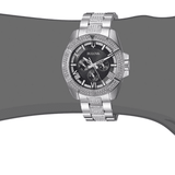  Shop Authentic Bulova Crystal Collection Chronograph Black Dial Two Tone Steel Strap Watch for Men - 96C126 - Luxxuri