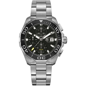  Shop Authentic Tag Heuer Aquaracer Black Dial Watch for Men - CAY211A.BA0927 - Luxxuri