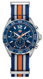  Shop Authentic Tag Heuer Formula 1 Chronograph 43mm Blue Dial NATO Strap Watch for Men - CAZ1014.FC8196 - Luxxuri