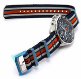  Shop Authentic Tag Heuer Formula 1 Chronograph 43mm Blue Dial NATO Strap Watch for Men - CAZ1014.FC8196 - Luxxuri