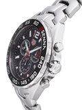  Shop Authentic Tag Heuer Senna Chronograph Special Edition Black Dial Silver Steel Strap Watch for Men - CAZ1015.BA0883 - Luxxuri