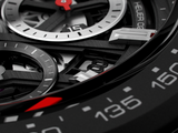  Shop Authentic Tag Heuer Carrera Automatic Chronograph Black Dial Black Rubber Strap Watch for Men - CBG2A90.FT6173 - Luxxuri