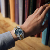  Shop Authentic Citizen Tsuyosa Automatic Grey Dial Two Tone Steel Strap Watch For Men - NJ0154-80H - Luxxuri