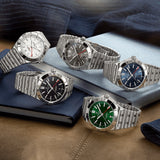 Shop Authentic Breitling Chronomat GMT 40 Blue Dial Silver Steel Strap Watch for Men - A32398101C1A1 - Luxxuri