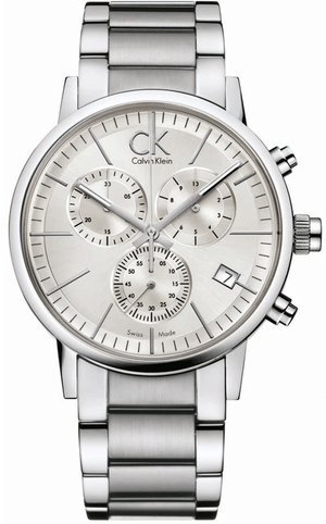  Shop Authentic Calvin Klein Post Minimal White Dial Silver Steel Strap Watch for Men - K7627126 - Luxxuri