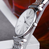  Shop Authentic Longines La Grande Classique White Dial Silver Steel Strap Watch for Women - L4.209.4.71.6 - Luxxuri