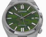  Shop Authentic Citizen Tsuyosa Automatic Camouflage Green Dial Silver Steel Strap Watch For Men - NJ0159-86X - Luxxuri