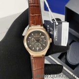  Shop Authentic Maserati Triconic Chronograph Grey Dial Brown Leather Strap Watch For Men - R8871639003 - Luxxuri