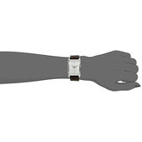  Shop Authentic Calvin Klein Window Silver Dial Brown Leather Strap Watch for Women - K2M23126 - Luxxuri