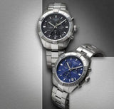  Shop Authentic Tissot PR 100 Sport Quartz Chronograph Blue Dial Silver Steel Strap Watch For Men - T101.617.11.041.00 - Luxxuri
