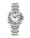  Shop Authentic Cartier Ballon Bleu De Cartier White Dial Silver Steel Strap Watch for Women - W69010Z4 - Luxxuri