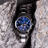  Shop Authentic Tissot T Sport Chrono XL Classic Blue Dial Silver Steel Strap Watch For Men - T116.617.11.047.01 - Luxxuri