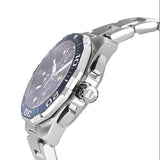  Shop Authentic Tag Heuer Aquaracer Calibre 16 43mm Blue Dial Silver Steel Strap Watch for Men - CAY211B.BA0927 - Luxxuri