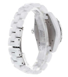  Shop Authentic Chanel J12 Diamonds Quartz Ceramic White Dial White Steel Strap Watch for Women - J12 H2422 - Luxxuri