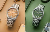  Shop Authentic Citizen Tsuyosa Automatic Salmon Orange Dial Silver Steel Strap Watch For Men - NJ0159-86Z - Luxxuri