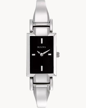  Shop Authentic Bulova Classic Collection Black Dial Silver Steel Strap Watch for Women - 96L138 - Luxxuri