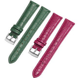  Shop Authentic Swarovski Octea Lux Chrono Red Dial Red Leather Strap Watch for Women - 5547642 - Luxxuri