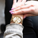  Shop Authentic Hugo Boss Flawless Gold Dial Gold Steel Strap Watch for Women - 1502532 - Luxxuri