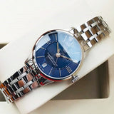  Shop Authentic Tissot Chemin Des Tourelles Powermatic 80 Lady Blue Dial Silver Steel Strap Watch For Women - T099.207.11.048.00 - Luxxuri