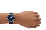  Shop Authentic Emporio Armani Diver Three-Hand Quartz Blue Dial Blue Leather Strap Watch For Men - AR11516 - Luxxuri
