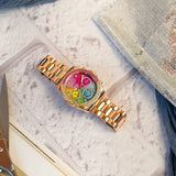 Shop Authentic Guess Confetti Multifunction Multicolor Dial Rose Gold Steel Strap Watch For Women - GW0483L3 - Luxxuri