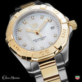  Shop Authentic Tag Heuer Aquaracer White Mother of Pearl Dial Watch for Women - WBD1322.BB0320 - Luxxuri