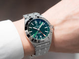  Shop Authentic Breitling Chronomat GMT 40 Green Dial Silver Steel Strap Watch for Men - A32398101L1A1 - Luxxuri