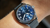  Shop Authentic IWC Pilot’s Watch Mark XVIII Edition “Laureus Sport for Good Foundation" Blue Dial Black Nylon Strap Watch for Men - IW324703 - Luxxuri
