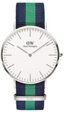 Shop Authentic Daniel Wellington Classic Warwick White Dial Two Tone Nylon Strap Watch for Men - DW00100019 - Luxxuri