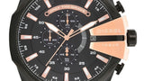  Shop Authentic Diesel Mega Chief Black Dial Black Steel Strap Watch For Men - DZ4309 - Luxxuri
