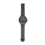  Shop Authentic Diesel Mega Chief Chronograph Black Dial Black Steel Strap Watch For Men - DZ4527 - Luxxuri