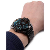  Shop Authentic Diesel Uber Chief Chronograph Red Dial Black Steel Strap Watch For Men - DZ7373 - Luxxuri