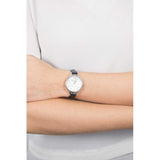  Shop Authentic Emporio Armani Aurora Quartz Mother Of Pearl White Dial Blue Leather Strap Watch For Women - AR11090 - Luxxuri