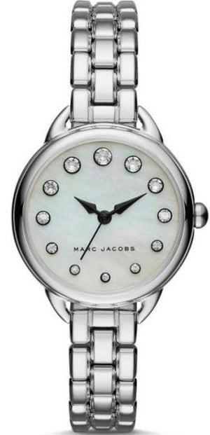  Shop Authentic Marc Jacobs Betty Mother of Pearl White Dial Silver Steel Strap Watch for Women - MJ3510 - Luxxuri