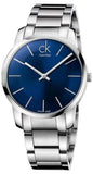  Shop Authentic Calvin Klein City Blue Dial Silver Steel Strap Watch for Men - K2G2G14N - Luxxuri