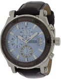  Shop Authentic Guess Pinnacle Chronograph Quartz Blue Dial Brown Leather Strap Watch For Men - W0673G1 - Luxxuri