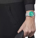  Shop Authentic Tissot PRX Powermatic 80 Light Green Dial Silver Steel Strap Watch for Men - T137.207.11.091.01 - Luxxuri