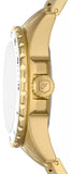  Shop Authentic Fossil Blue Dive Three Hand White Dial Gold Steel Strap Watch For Women - ES5350 - Luxxuri