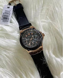  Shop Authentic Guess Zena Chronograph Black Dial Black Rubber Strap Watch For Women - W1094L6 - Luxxuri