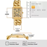  Shop Authentic Michael Kors Emery Three Hand Leopard Print Gold Dial Gold Steel Strap Watch For Women - MK7437 - Luxxuri