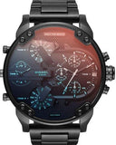  Shop Authentic Diesel Mr Daddy 2.0 Black Dial Black Stainless Steel Watch For Men - DZ7395 - Luxxuri