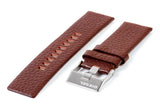 Shop Authentic Diesel Mega Chief Black & Silver Round Dial Brown Leather Strap Watch For Men - DZ4290 - Luxxuri