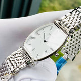  Shop Authentic Longines La Grande Classique de Longines Tonneau White Dial Silver Steel Strap Watch for Women - L4.205.4.11.6 - Luxxuri