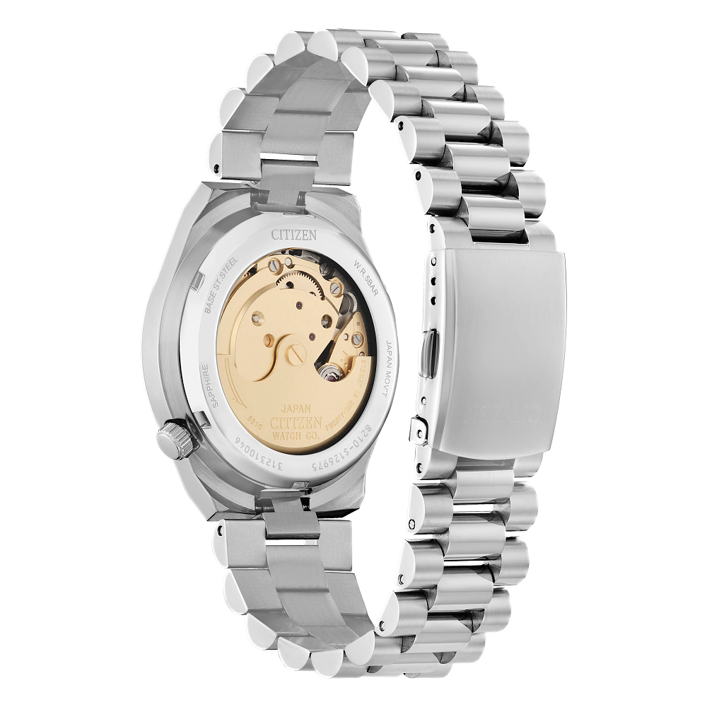  Shop Authentic Citizen Tsuyosa Automatic Red Dial Silver Steel Strap Watch For Men - NJ0150-56W - Luxxuri