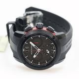  Shop Authentic Burberry The Endurance Chronograph Black Dial Black Rubber Strap Watch For Men - BU9802 - Luxxuri