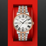  Shop Authentic Tissot Carson Premium White Dial Two Tone Steel Strap Watch For Men - T122.410.22.033.00 - Luxxuri